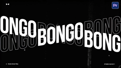 Kinetic Typography Titles \ PP