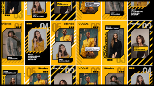 Dynamic Vertical Stories for Fashion Brand Promotion