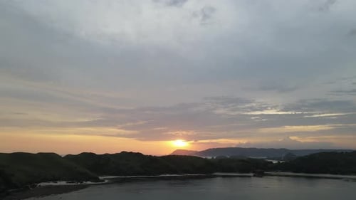 Sunset sky