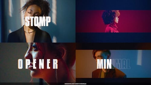 Dynamic Glitch Opener with Bold Kinetic Typography