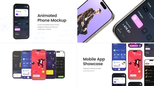 Phone App Promo Mockup