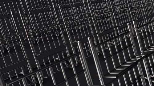 A Lot Of Magazine Racks In A Row Hd