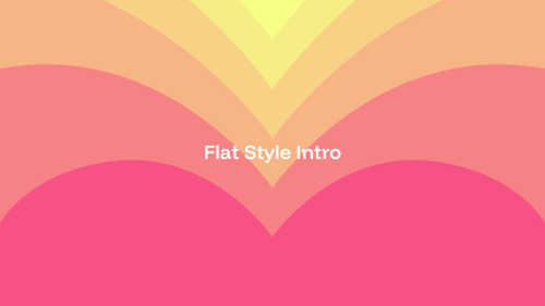 Modern Intro Animation with Dynamic Abstract Shapes