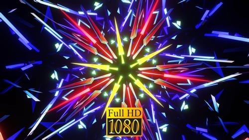 Concert Lights Vj Loop 06 HD