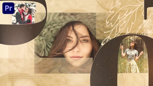 Retro Love Story Photo Slideshow