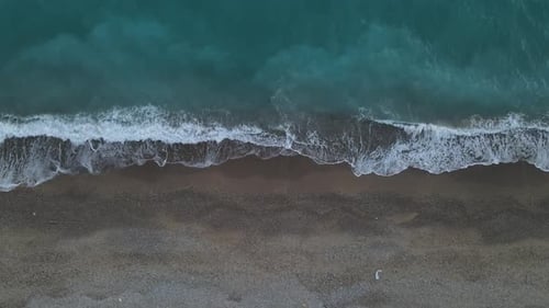 Shore Coastline Blue Mediterranean Drone