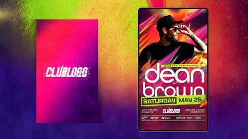 Animated Nightclub Flyer Template