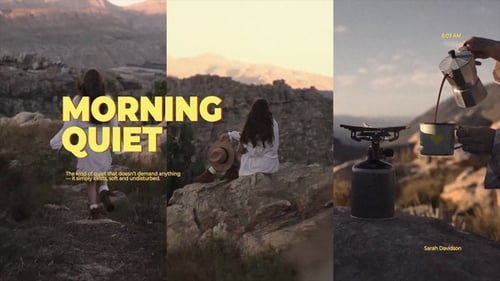 Dynamic Split Screen Collage Titles for Video & Photo Projects