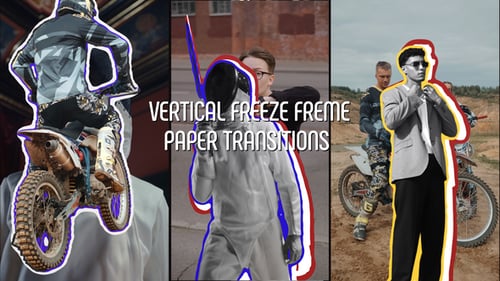 Freeze Frame Paper Transitions