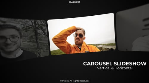Presentación de diapositivas de Carousel Blackout
