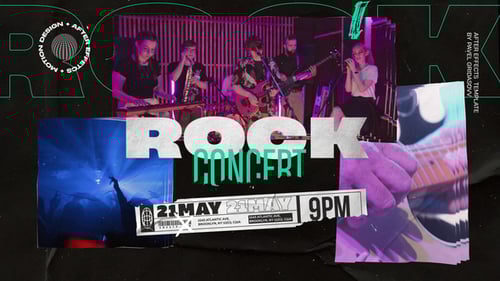 Music Collage Opener for Premiere