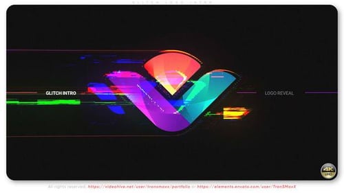 Glitch Abberation - Logo Intro