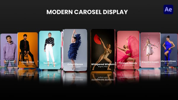 Modern Carousel Display | Carousel Product Promo | Carousel Portfolio ...