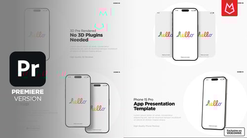 Phone Pro 16 Mockup Pack | Premiere Version