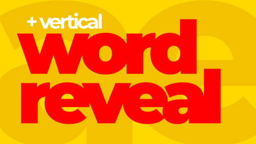 Revelação de palavras