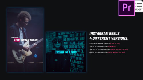 Dynamic Social Media Promo with Neon Text Animation