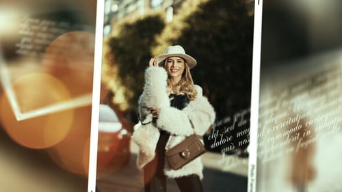 Golden Memories Photo Slideshow