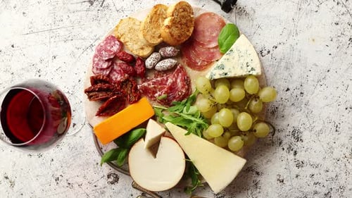 Assortment of Spanish Tapas or Italian Antipasti