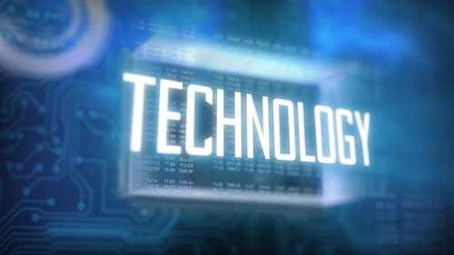 Digital Hud Background Technology