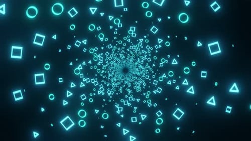 Shape Tunnel (4K)