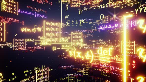 Math Formulas 4k, Backgrounds Motion Graphics ft. algebra & calculation ...