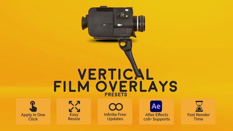 Recording Overlay Vertical Editable Video Templates - Envato