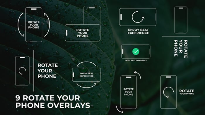 Dynamic Phone Orientation Guide Animation, Elements ft. rotate your ...