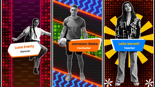 Vertical Freeze frame