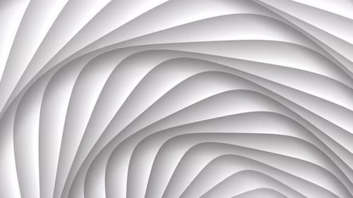 Animierte Streifen diagonaler glatter Hintergrund.Seamless Loop 4k Motion Weiße Farbe