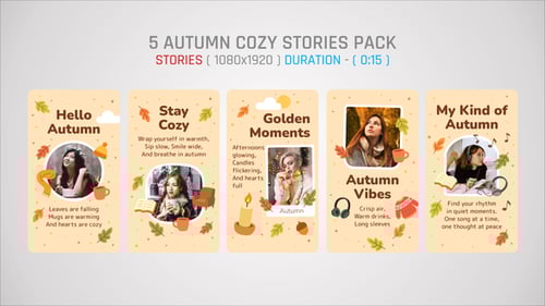 Autumn Cozy Stories Pack
