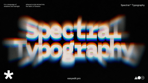 Spectral Typography | DR