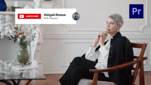 Modern Social Media Subscribe Buttons and Lower Thirds Pack