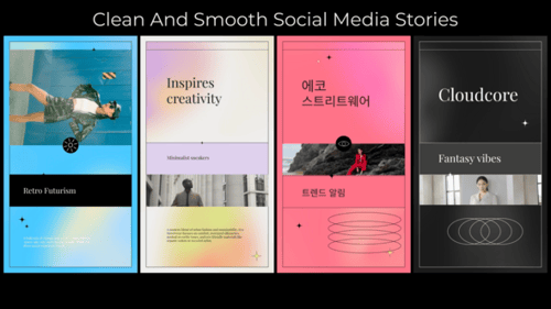 Clean And Smooth Social Media Stories for After Effects