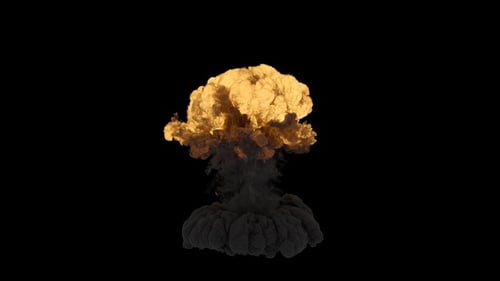 Big Explosion. Realistic Explosion. Massive Explosion. Big Bomb Blast. Gas Explosion Burst
