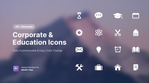 Corporate & Education Icons