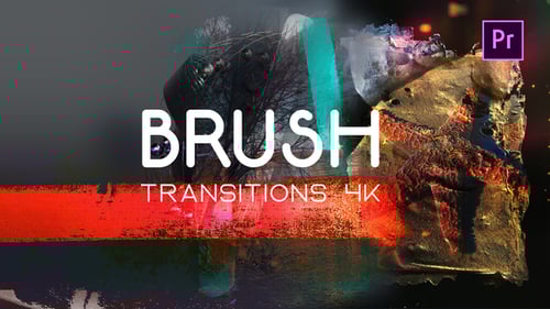 Brush Transitions 4K