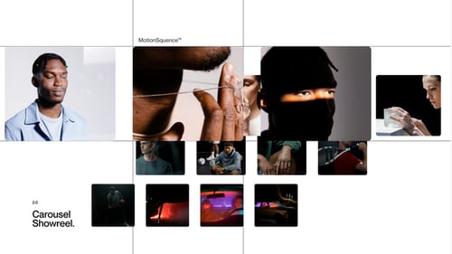 Clean Modern Portfolio Slideshow Showcase