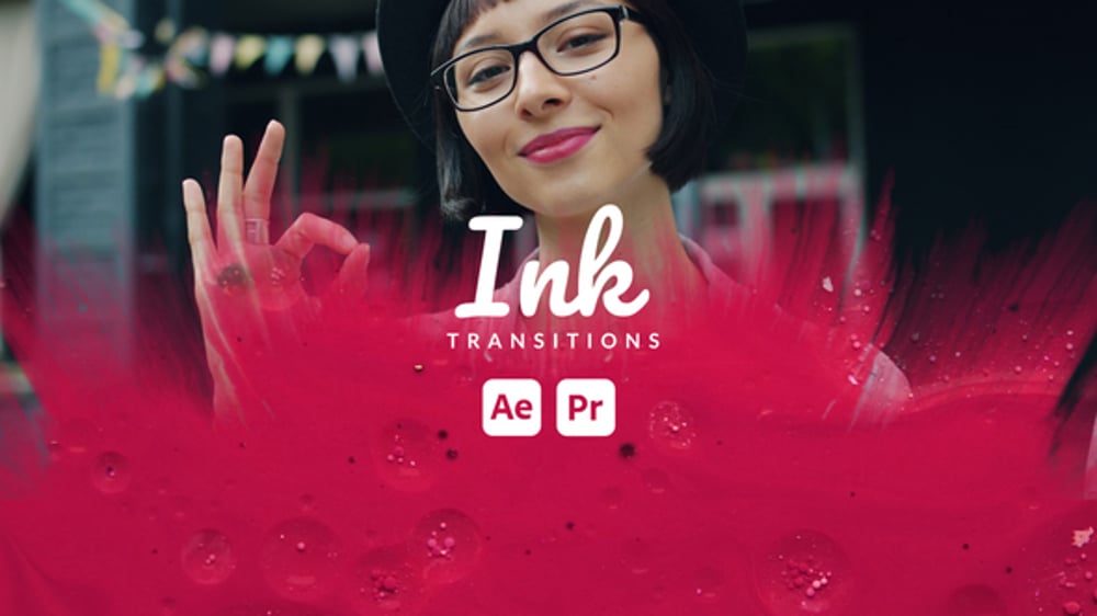 Ink Transitions, Elements ft. ink transitions & ink slide - Envato