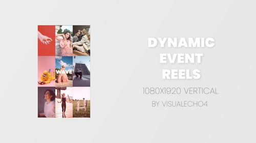 Dynamic Vertical Event Reel with Modern Text Animation