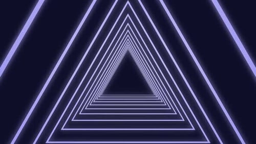 Digital generated video of concentric lines