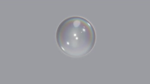 Zwei Bubble Bursting-Clips