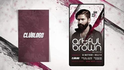 Animated Nightclub Flyer Template