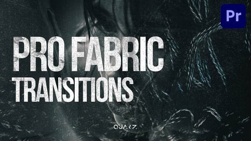 Dynamic Fabric Rip Transitions with Grunge Textures