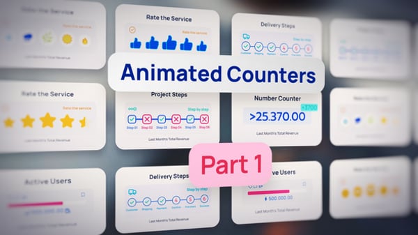 Business Infographic Data Display UI Animations, Infographics ft ...