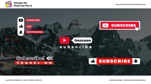 Subscribe Titles | Final Cut Pro