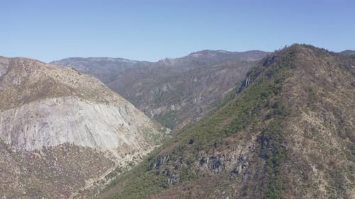 Mountain Range Aerial