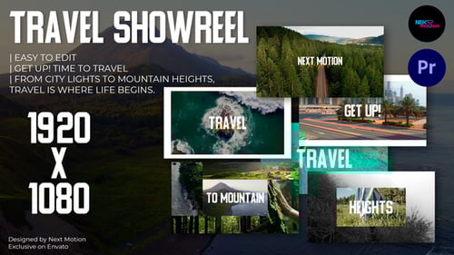 Travel Showreel | MOGRT