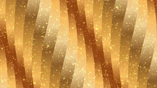 4k Goldene Wellen