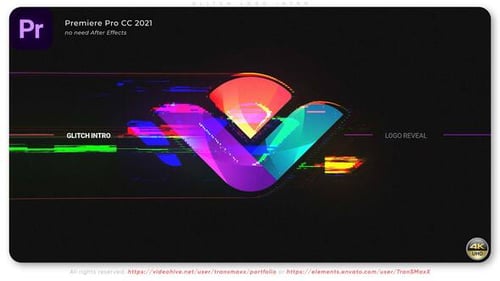 Glitch Abberation - Logo Intro