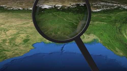 Kolkata City Being Found on the Map